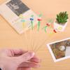10/20 Pcs Bamboo Ear Cleaning Spoon Cartoon Head Earwax Removal Skid Resistant Wood Ear Cleaner Kit Ear Picks Removal