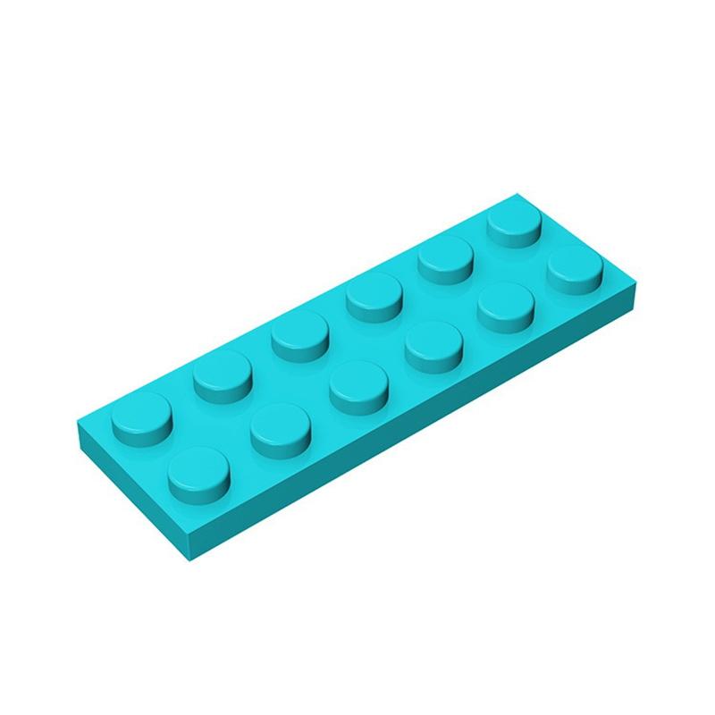 50g/29PCS 3795 2x6 Basic Building Blocks Moc Color Loose Parts Compatible with Bricks DIY Children's Toy Assembly