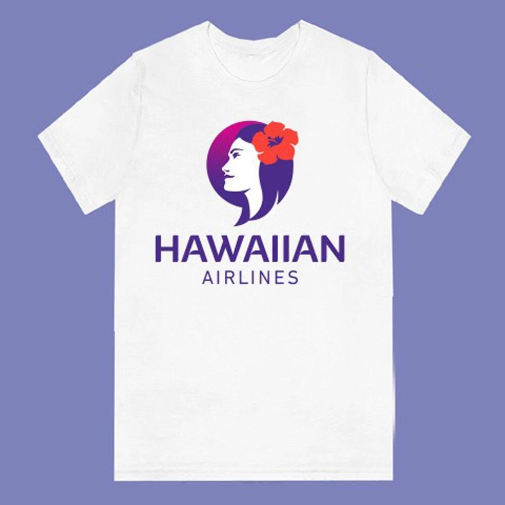 Hawaiian Airlines Men s White Size S-3XL 3XL