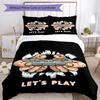 3pcs Game Controller Bedding Set Duvet Cover Closure Includes 1 Duvet Cover & 2 Pillowcases, Soft and Comfortable for All Seasons.