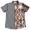 Printed Men's Shirt Casual Beach Open Cardigan Summer Men's Top Fashion for Europe America