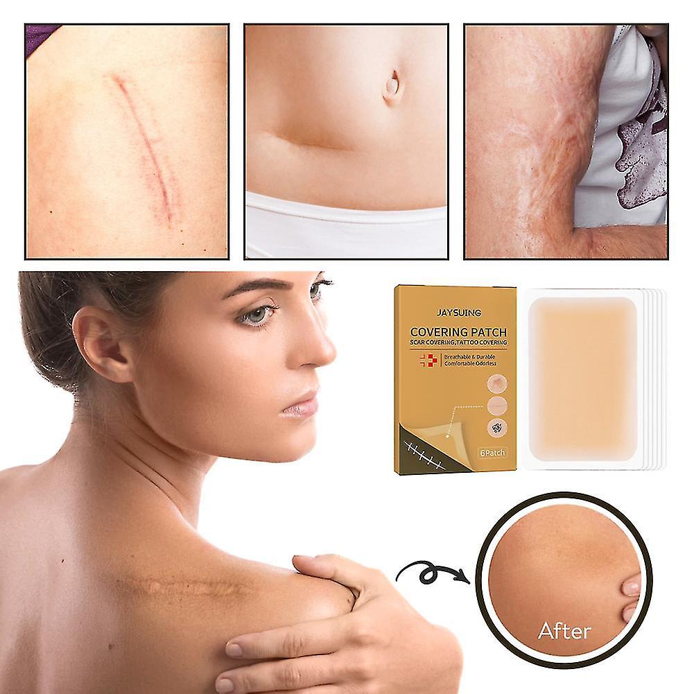 12 Stück atmungsaktives Tattoo-Abdeckband, Narben-Abdeck-Aufkleber, Tattoo-Hautschutz-Abdeckungen