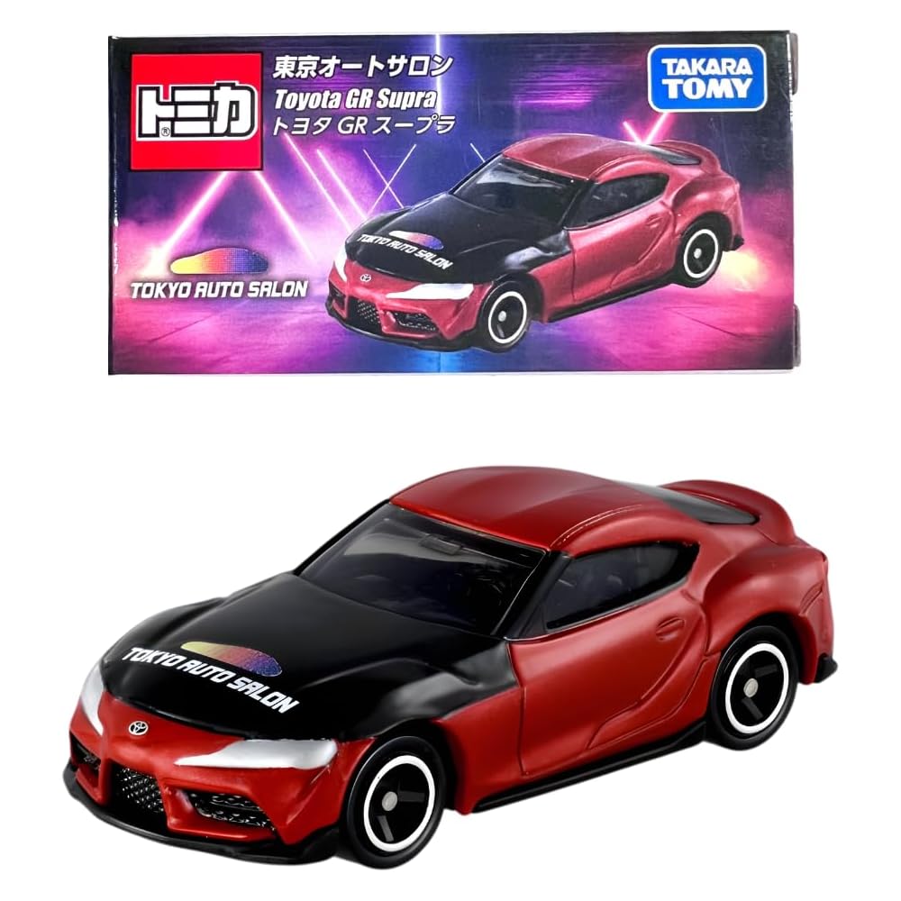 

Tomica Toyota GR Supra Diecast Model Car Tokyo Auto Salon Edition