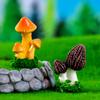 4 PCS Micro landscape DIY mushroom decoration set