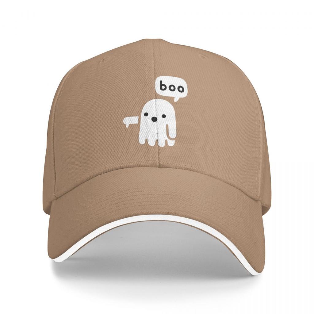 Ghost Of Disapproval BOO Baseballkappen Snapback Baseballmützen Atmungsaktiv Lässig Casquette Outdoor Unisex