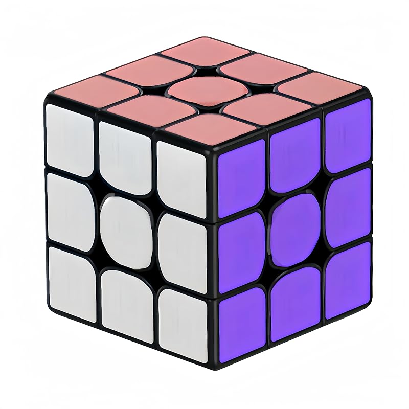 

magic cube 3x3x3 Stickerless Fashionable cube beginner magician MagicCube New sensation educational cube 3D puzzle rotation smooth child old man
