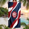 Asciugamano da Spiaggia Asciugatura Rapida in Microfibra Assorbente Portatile da Viaggio Asciugamano da Nuoto Stampa Bologna FC