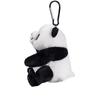 Animal Panda Plush Keyring Simulated Panda Plush Pendant Funny Panda Plush Keychain  Unisex