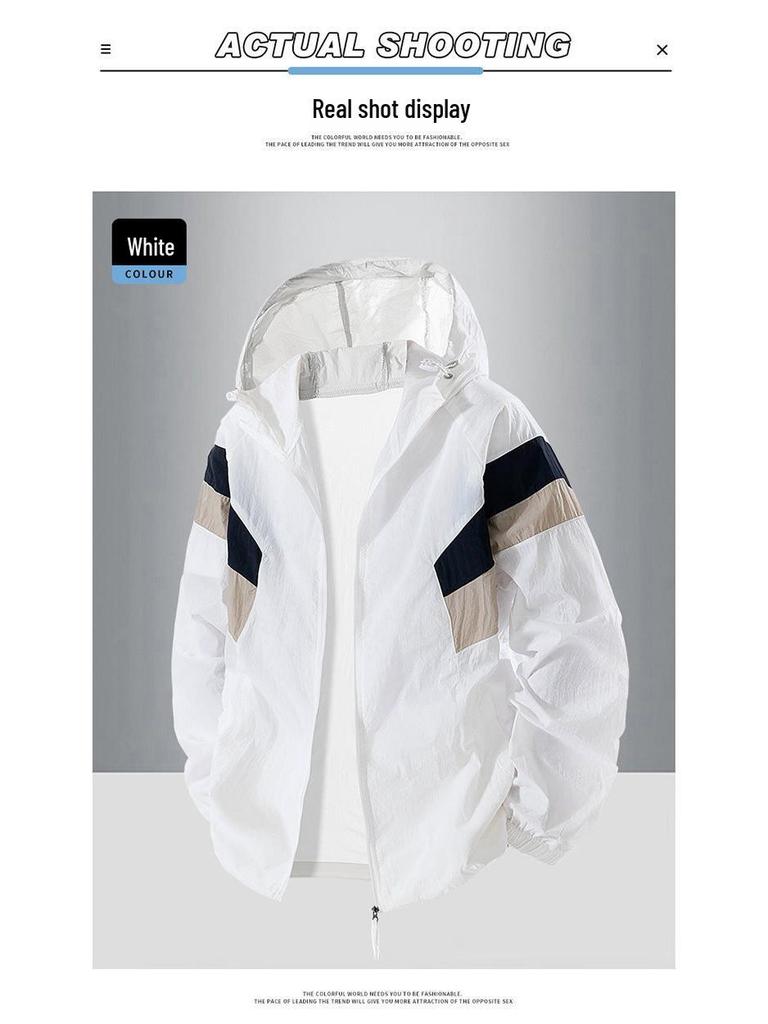 Unisex Ultra-Light Sun Protection Jacket - Breathable, Trendy, and Loose Fit for Outdoor Sports