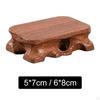 Vintage Wooden Vase Aquarium Table Lamp Teapot Base, Stable Home Decoration Display Stand