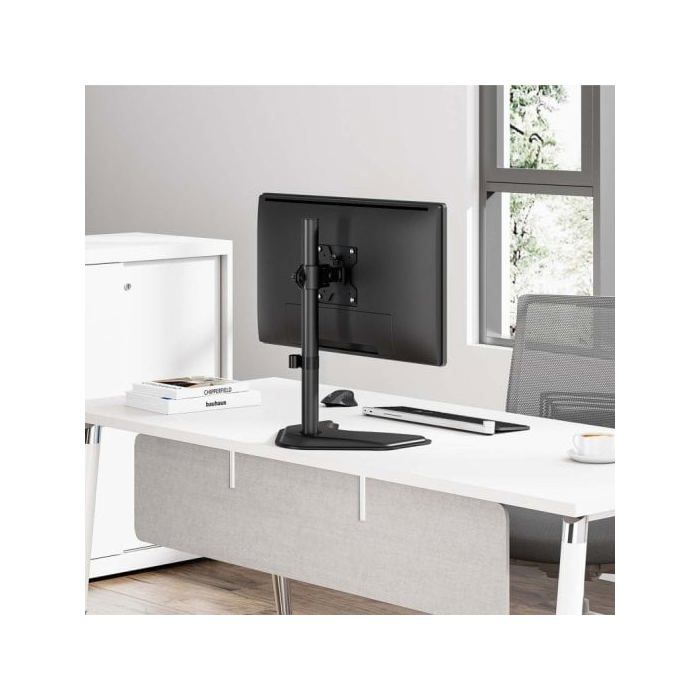 Support de Table - AISENS - DT32TSR-283 - Inclinable - Rotatif - 10 kg - Noir