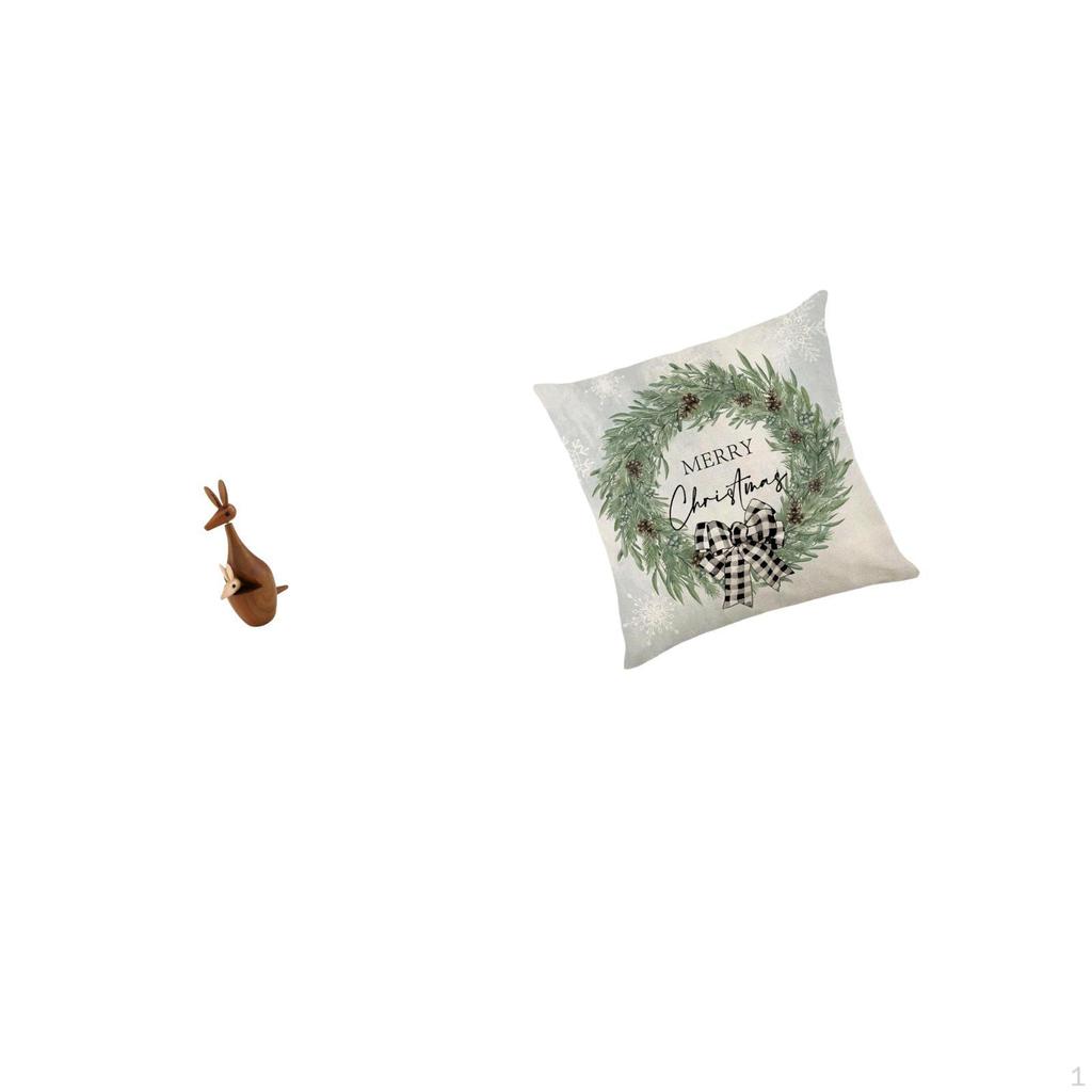 Sculpture for Bedroom Bookshelf And Festive Christmas Pillow Cover Sofa Couch Home Office Car