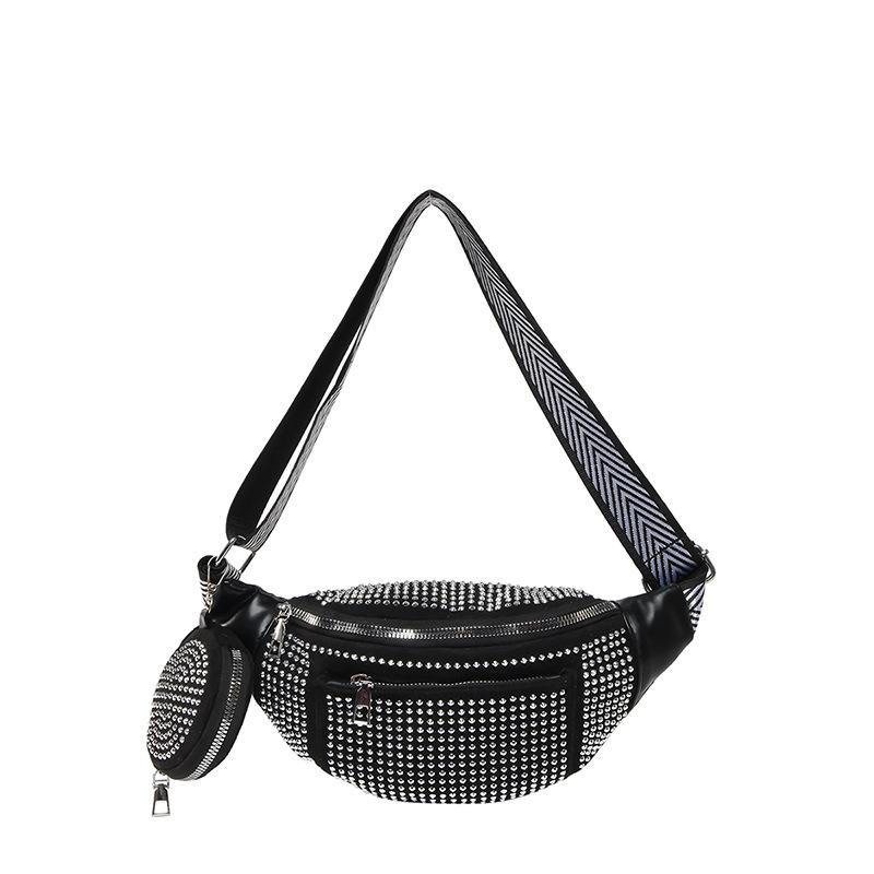 Fashion Popular Bag Women's Japanese Ins Breast Bag Women's 2025 New Niche Messenger Bag Mobile Phone Bag Fanny Pack