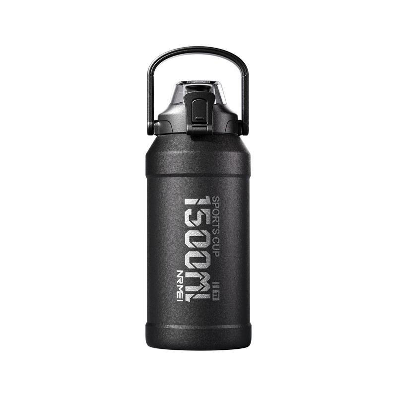 nRMEi Large Capacity Insulated Sports Water Bottle with Straw
