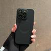 Applicable To iPhone11promax Liquid Magnetic Mobile Phone Case Apple 11 Silicone CD Pattern with Built-in Lens Case