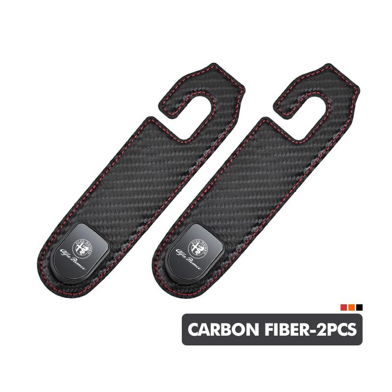Auto Rücksitz Aufbewahrung Hängehaken Handtaschen Kleiderhalter Für Alfa Romeo 159 Giulietta Giulia 147 Mito 156 159 166 GT Stelvio