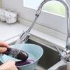 Bathroom Sink Faucet 360 Degrees Kitchen Water Tap Filter Faucet Extender Splash-proof Sprayer Jet