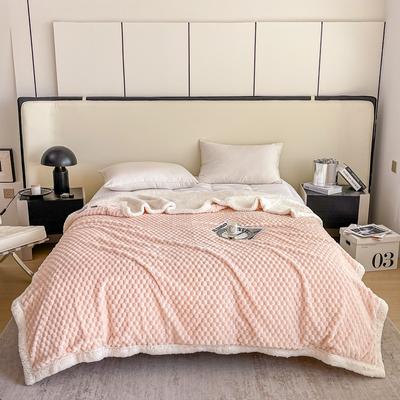 Coperta Sherpa da Divano - Elegante Design a Nido d'Ape 3D Coperta Morbida e Sfocata, Coperta Calda Spessa in Pile Peluche Regalo per l'Inverno