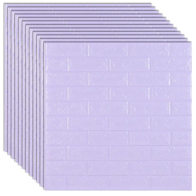 70cm*77cm 3D Wall Sticker Imitation Brick Self-adhesive Waterproof  DIY Wallpaper for Living Room  Bedroom Home Decoration