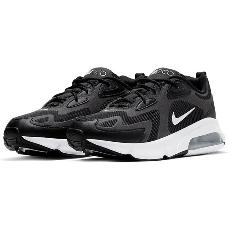 Nike Air Max 200 'Black' (Unisex) Black / White / Off Noir Running Shoes CI3865 001