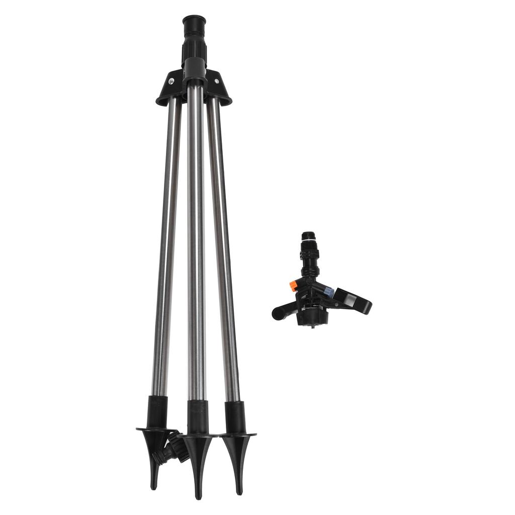 G1/2 Außengewinde Schwingarm-Sprenger mit Stativ Zerstäubung Rasenbewässerungs-Set für den Garten