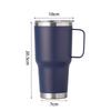 Zhiyue 30 304 Stainless Steel Insulated Straw Car Mug