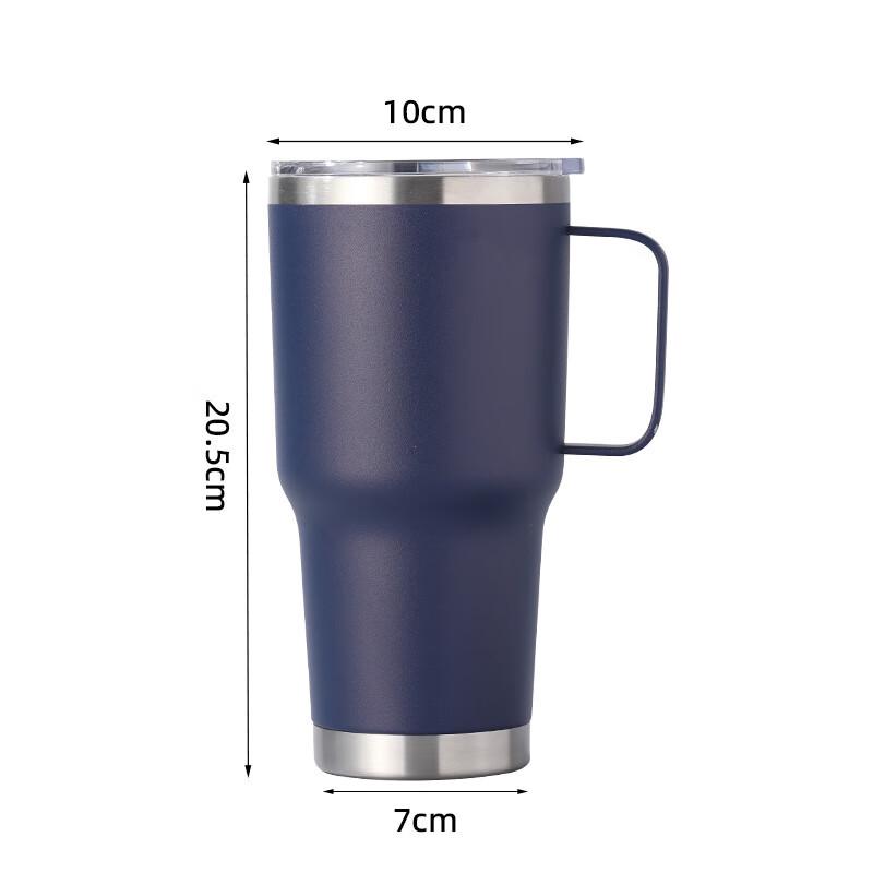 

Zhiyue 30 Stainless Steel Insulated Tumbler with Straw and Handle