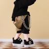 Doll Outdoor Spliced Color Chain Casual Pants Suit For Outfit Accessories Children Diy OB11 1/12 Entertaining Play Safe Kid Friendly Fun