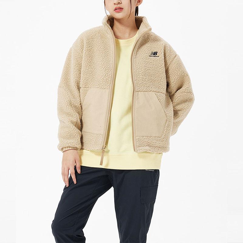 New Balance Velvet feel Coat Women's Khaki AWJ23339-INC