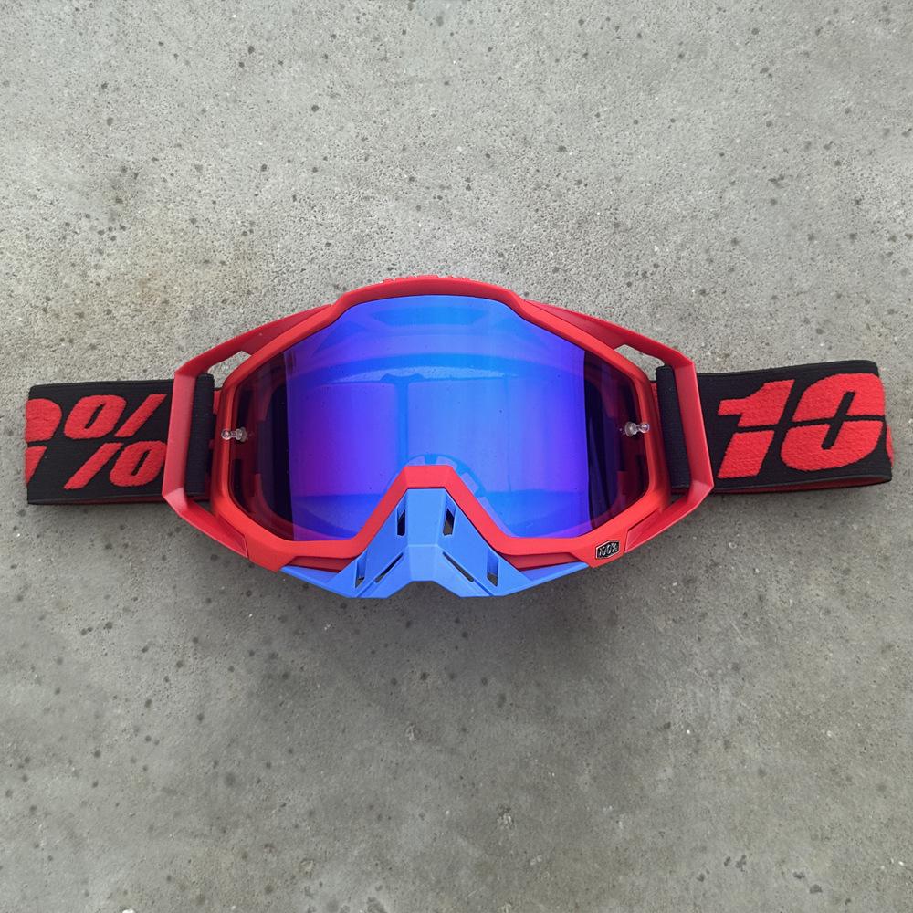 Motorcycle Goggles Color Off-road Helmet Goggles Windproof Sand Riding Glasses Ski Goggles