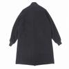 Y's Wool Melton Rib Coat Women's Black 1 YK-C10-109 17AW coat 1 blackUsed