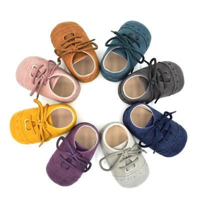 Zapatos para primeros pasos para bebé recién nacido, zapatos antideslizantes de cuero suave para niña y niño, zapatos para niño pequeño