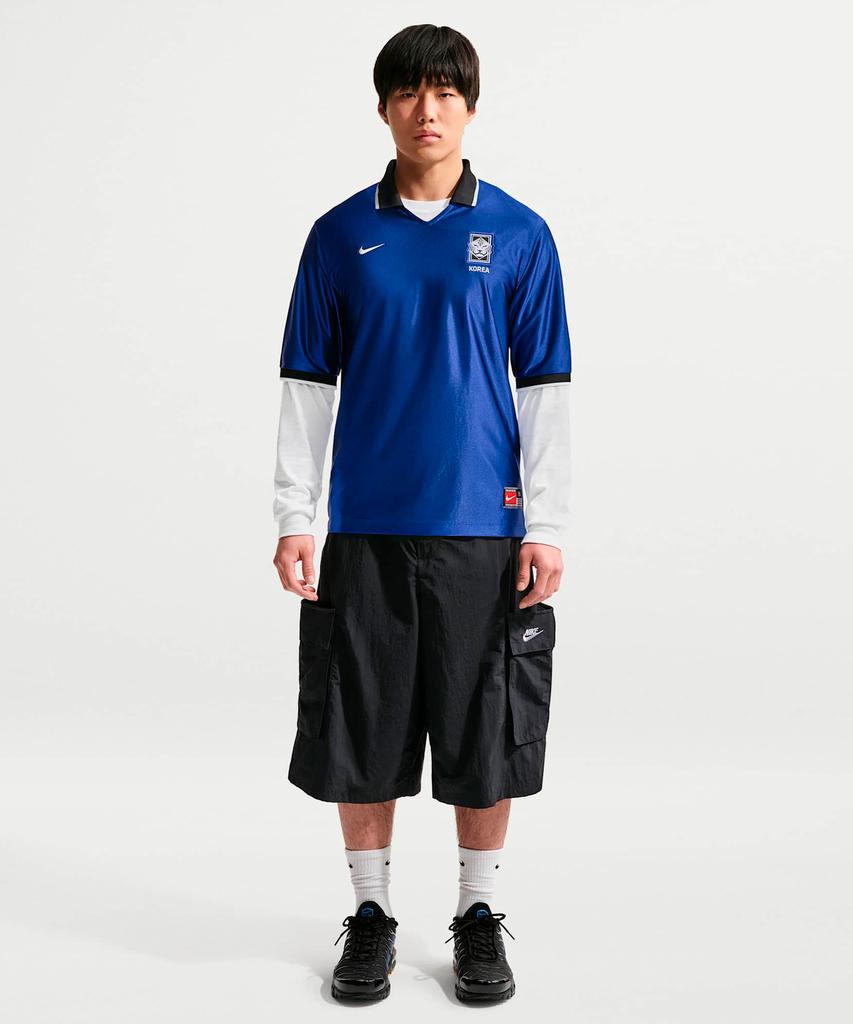 NIKE Korea Energy Dri-Fit Short Sleeve Soccer Top M - Global Blue:Black:White / Ih1279-418
