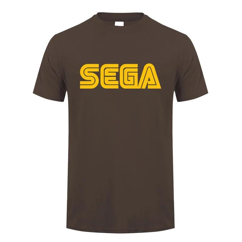 Sega T Shirts Casual Cotton Short Sleeve Summer Sega Logo Tshirt Man Tops Tees LH-286