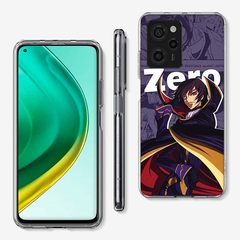 Code G-Geass Zero Anime Phone Case For Xiaomi Poco F7 Ultra X7 X6 Pro M7 M6 M4 M3 X4 Mi 15 15T 14 14T 13 12T 12S 10T Pro 12 11 L