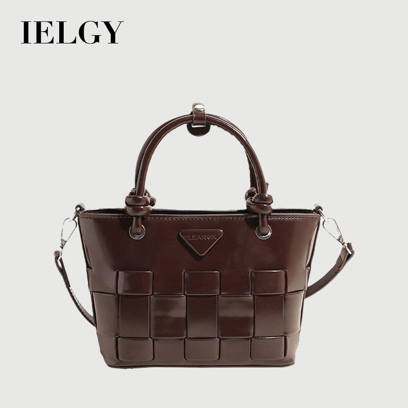 IELGY Bucket Bag Autumn Winter All-Match Fashion Niche Cross-Body Retro Handbag
