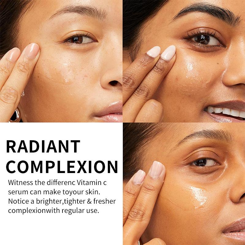 TK Vitamin C Serum Hydrating Moisturizing Facial Brightening Complexion Serum
