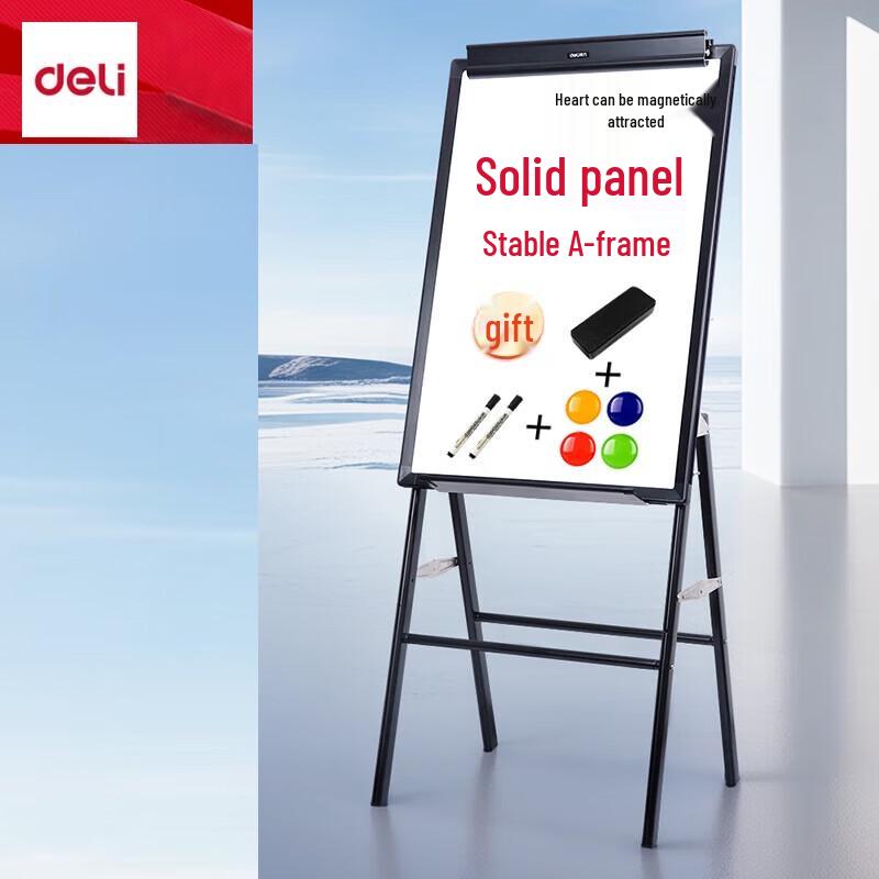 Deli 60x90cm Magnetic Easel Whiteboard