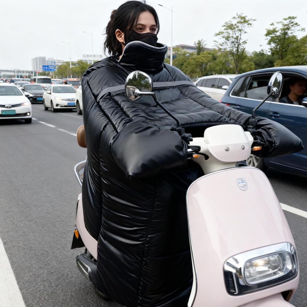 Riding Leg Cover Thermal Neck And Knee Cover Cycling Knee Thermal Windshield For Electric Scooter Women And Men Winter Outdoor