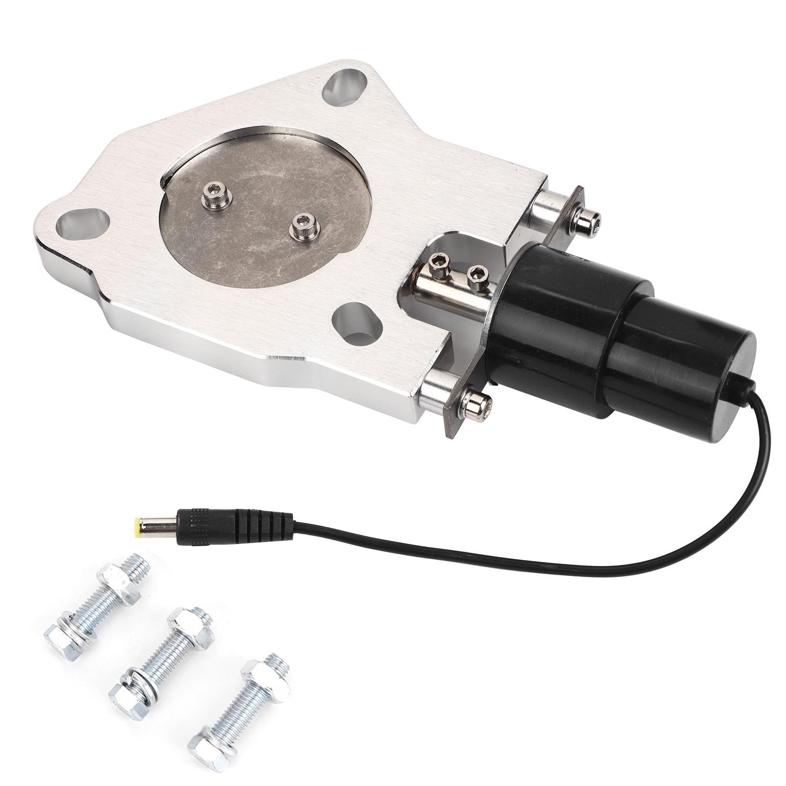 

2.5in Stainless Steel Electric Exhaust Pipe Remote Control Valve Voice Change Valve Kit