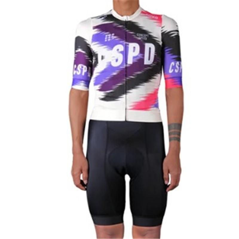 

CSPD Outdoor Riding Suit Road Mountain Biking Short-sleeved Suspenders L
