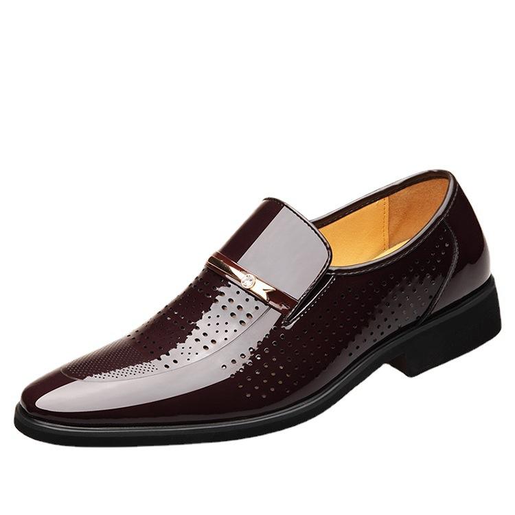 Sleeve Sleeve Shoes Summer Leather Sandals Business Breathable Summer Casual Shoes Young Men Sandals Casual Formal Occasion