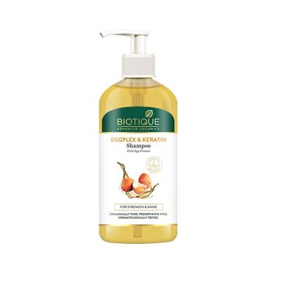 Eggplex Keratin Shampoo 300ml For Thicker Shinier Hair Prevents Breakage Protein Treatment Men Women