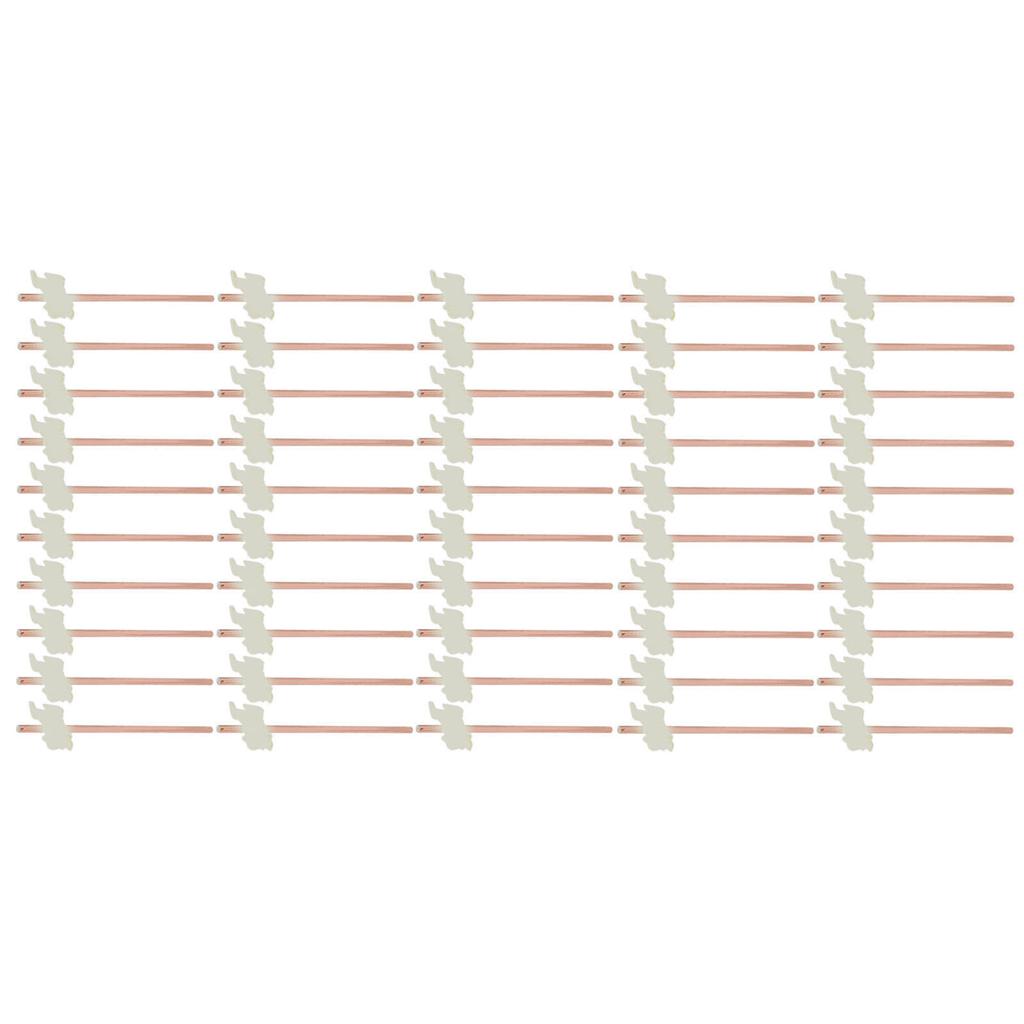 50Pcs Rose Gold Straws Rose Gold Durable Nontoxic Paper Elegant Design Gold Paper Straws with Cards Stickers