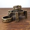 Metal Backflow Incense Holder Waterfall Incense Burner Household Mini Tower Incense Holder Tea Ceremony Antique Small Ornaments