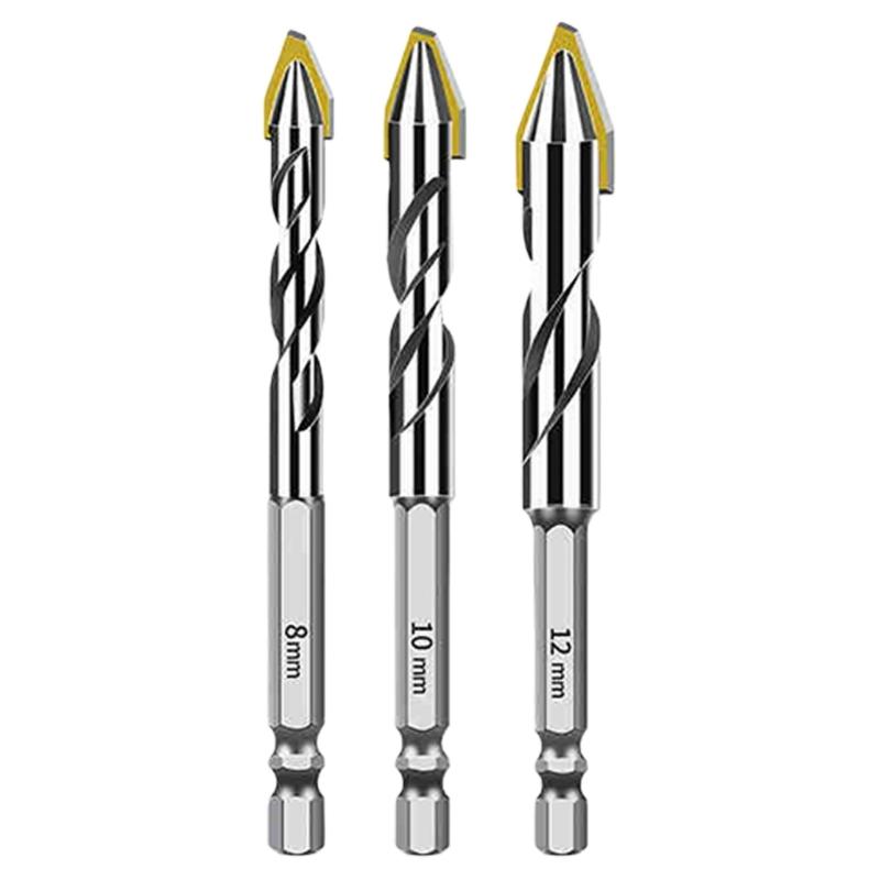 Eccentric Drill Bits In Multiple Sizes For Precise Hole Positioning On Various Materials Stone Wood Plastic DIY Projects
