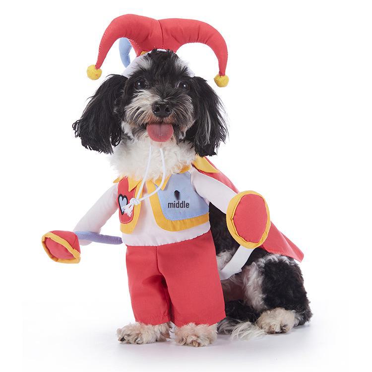 

Одежда для домашних животных на Хэллоуин с рисунком из мультфильмов — дизайн летучей мыши и тыквы на все времена года Small