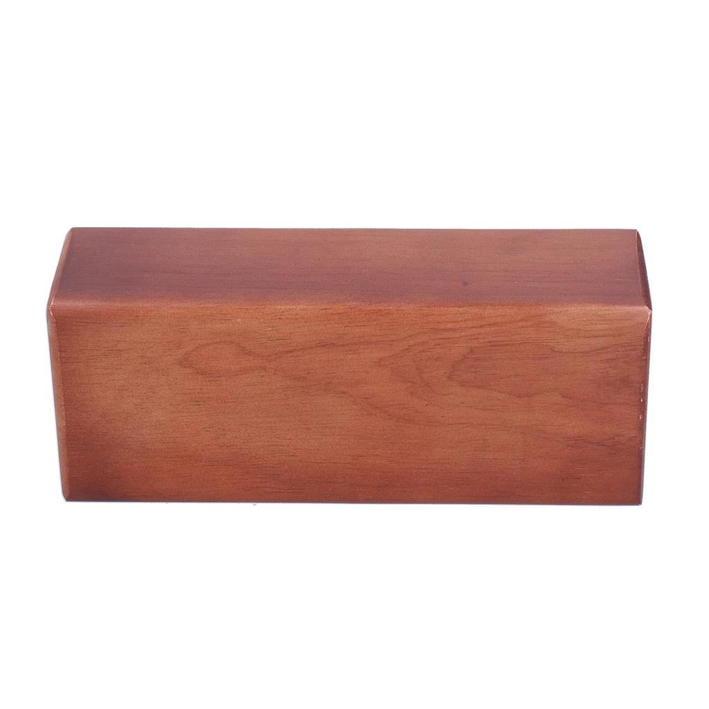 3‑Slots Wood Coffee Tamper Holder Portafilter Storage Stand Tamping Station Coffee Color