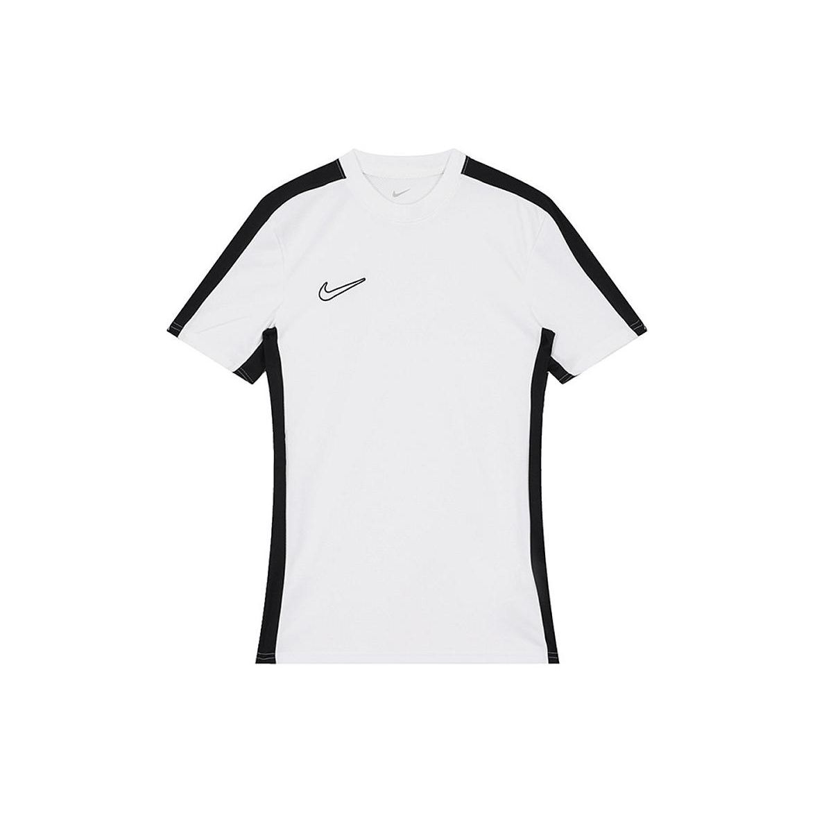 Nike Men s Dri-FIT Academy Short-Sleeve Soccer Top  White Black  DV9751-100 M