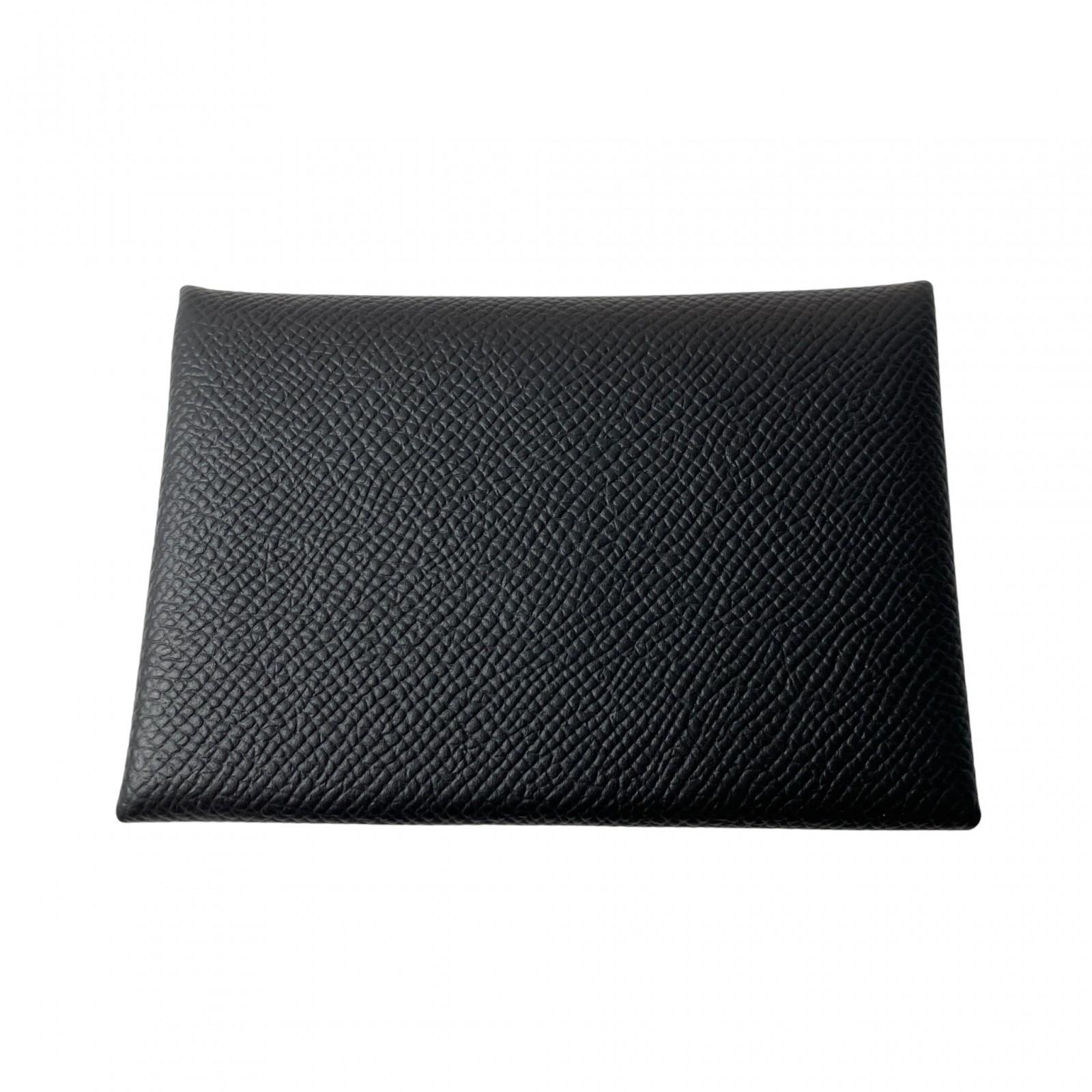 

Used HERMESCard Case black Women